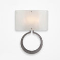 Load image into Gallery viewer, Carlyle Circlet Glass Wall Sconce