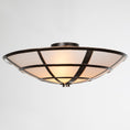 Load image into Gallery viewer, Carlyle Semi-Flush Mount Ceiling Light - Gunmetal