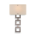 Load image into Gallery viewer, Carlyle Square Link Glass Wall Sconce
