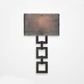 Load image into Gallery viewer, Carlyle Square Link Glass Wall Sconce