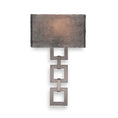 Load image into Gallery viewer, Carlyle Square Link Glass Wall Sconce