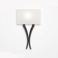 Load image into Gallery viewer, Carlyle Vertex Linen Wall Sconce