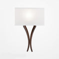 Load image into Gallery viewer, Carlyle Vertex Linen Wall Sconce