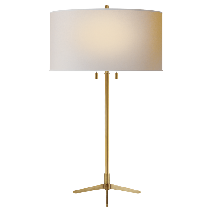 Caron Table Lamp - Hand-Rubbed Antique Brass
