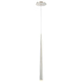Load image into Gallery viewer, Cascade Etched Glass 28" Mini Pendant Light - Polished Nickel