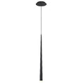 Load image into Gallery viewer, Cascade Etched Glass 28" Mini Pendant Light - Black