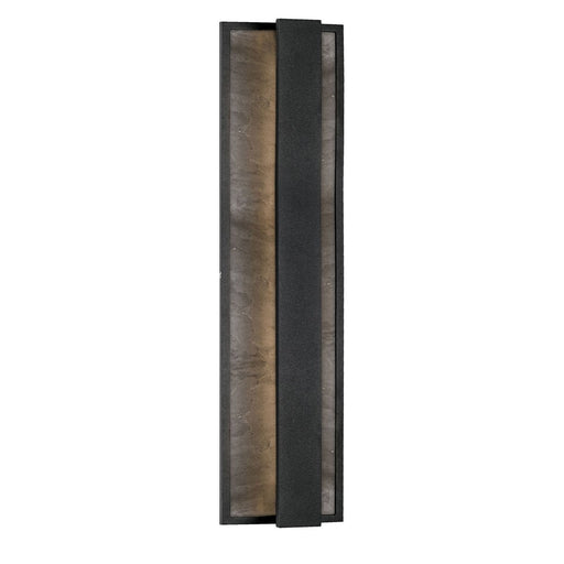 Caspian Large LED Outdoor Wall Sconce - Black Finish