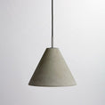 Load image into Gallery viewer, Castle Cone Pendant - Concrete