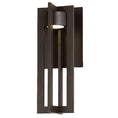 Load image into Gallery viewer, Chamber LED 16" Outdoor Wall Light - Bronze