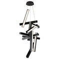 Load image into Gallery viewer, Chaos 49" Vertical Pendant Light - Black Finish