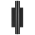 Load image into Gallery viewer, Chara Small Outdoor Wall Sconce - Black Finish