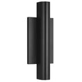 Load image into Gallery viewer, Chara Small Outdoor Wall Sconce - Black Finish