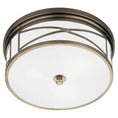 Load image into Gallery viewer, Chase Flush Mount - Antique Nickel