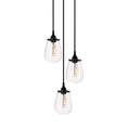 Load image into Gallery viewer, Chelsea 3 Light Pendant - Satin Black