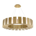 Load image into Gallery viewer, Chronos 50" Chandelier - Aged Brass Finish