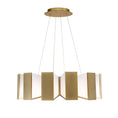 Load image into Gallery viewer, Chronos 34" Chandelier - Aged Brass Finish