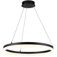 Load image into Gallery viewer, Circa 24" Ring Pendant - Black Finish