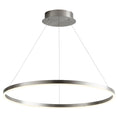 Load image into Gallery viewer, Circulo 32" Pendant - Satin Nickel Finish