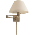 Load image into Gallery viewer, Classic Swing Arm Wall Lamp - Antique Nickel Finish