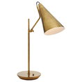 Load image into Gallery viewer, Clemente Table Lamp - Hand Rubbed Antique Brass Finish
