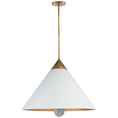 Load image into Gallery viewer, Cleo Large Pendant - White