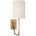 Clout Small Sconce Soft Brass