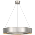 Load image into Gallery viewer, Connery 30" Ring Chandelier - Polished Nickel Finish
