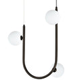 Load image into Gallery viewer, Contour LED 3 Light Pendant - Brushed Bronze Finish