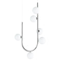 Load image into Gallery viewer, Contour LED 6 Light Pendant - Polished Chrome Finish