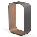 Load image into Gallery viewer, Contour Small Table Lamp - Graphite/Walnut