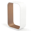 Load image into Gallery viewer, Contour Small Table Lamp - White/Walnut