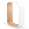 Load image into Gallery viewer, Contour Small Table Lamp - White/White Oak