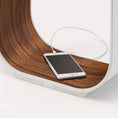 Load image into Gallery viewer, Contour Table Lamp Charging Close Up