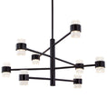 Load image into Gallery viewer, Copenhagen Large LED Outdoor Chandelier - Black Finish