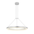 Load image into Gallery viewer, Corona 24" LED Pendant - Bright Satin Aluminum
