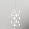 Load image into Gallery viewer, Crown Multi Chandelier - White Finish