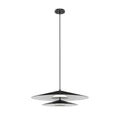 Load image into Gallery viewer, Cruz LED Double Pendant - Black/White Finish