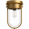 Load image into Gallery viewer, Cyrus Flush Mount - Aged Gold Finish