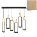 Load image into Gallery viewer, Delphi Linear Pendant - Gold Leaf