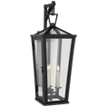 Load image into Gallery viewer, Darlana Medium Tall Bracketed Wall Lantern - Bronze Finish