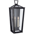 Load image into Gallery viewer, Darlana Small Tall 3/4 Wall Lantern - Bronze Finish