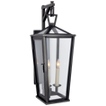 Load image into Gallery viewer, Darlana Small Tall Bracketed Wall Lantern - Bronze Finish