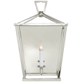 Load image into Gallery viewer, Darlana Wall Lantern - Polished Nickel Finish