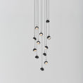Load image into Gallery viewer, Dora P12 Multi-Light Pendant - Black Finish