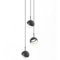 Load image into Gallery viewer, Dora P3 Multi-Light Pendant - Black Finish