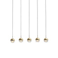 Load image into Gallery viewer, Dora PL5 Linear Suspension - Brass Finish
