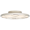 Load image into Gallery viewer, Dot Caged Flush Mount - Polished Nickel Finish