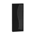 Load image into Gallery viewer, Dotwave Rectangle LED Outdoor Wall Sconce - Textured Black Finish