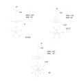 Load image into Gallery viewer, Double Bubble LED Chandelier - Diagram