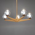 Load image into Gallery viewer, Double Bubble LED Chandelier - Display
